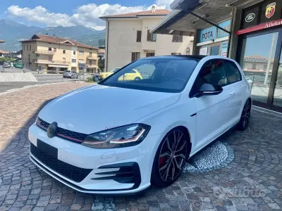 Usata VW Golf VII GTI 245 CV (180 kW) 2018 Bianco Berlina