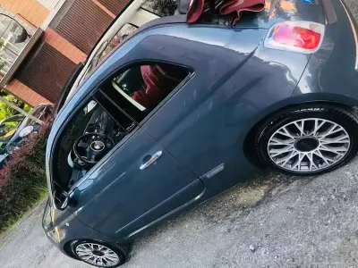Usata Fiat 500 85 CV (62 kW) 2011 Grigio Cabrio