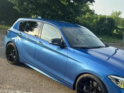 Usata BMW 125 M Performance 224 CV (164 kW) 2017 Blu Utilitaria
