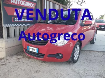 Usata Opel Agila Enjoy 86 CV (63 kW) 2008 Rosso Utilitaria
