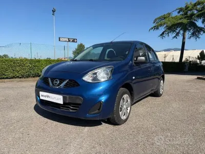Usata Nissan Micra Acenta 80 CV (58 kW) 2016 Blu Utilitaria