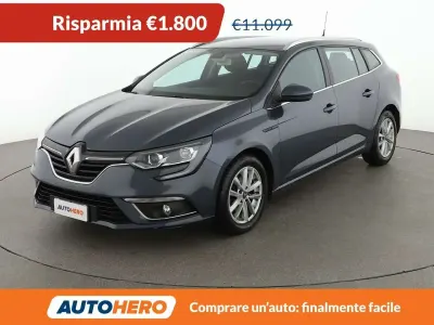 Usata Renault Mégane GrandTour Business 110 CV (80 kW) 2018 Blu/azzurro Station wagon