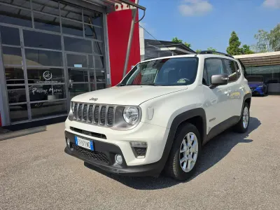 Usata Jeep Renegade Limited 120 CV (88 kW) 2019 Alpin white SUV