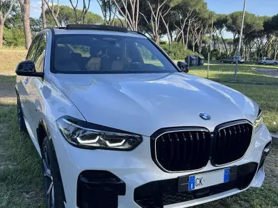 Usata BMW X5 M Sport 340 CV (250 kW) 2022 Bianco SUV
