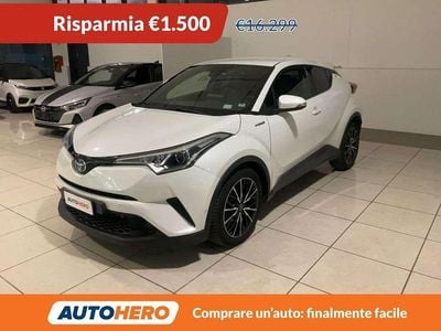 Usata Toyota C-HR Lounge 98 CV (72 kW) 2017 Bianco SUV