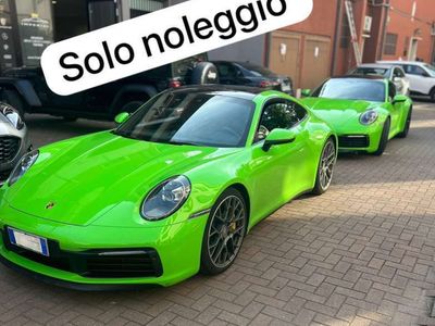 usata Porsche 992 4S Coupe Solo noleggio