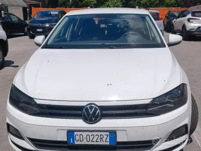 Usata VW Polo 90 CV (66 kW) 2021 Bianco Utilitaria