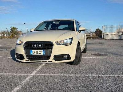 Usata Audi A1 Ambition 86 CV (63 kW) 2011 Bianco Utilitaria