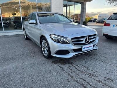 Usata Mercedes C220 170 CV (125 kW) 2017 Argento Station wagon