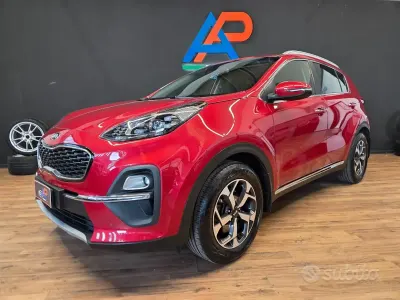 Begagnad Kia Sportage Plus 136 HK (100 kW) 2021 Röd SUV