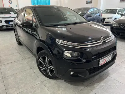 Usata Citroën C3 Shine 82 CV (60 kW) 2017 Nero Berlina