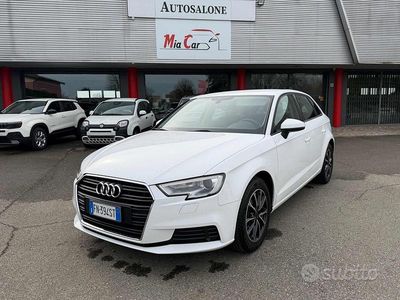 Usata Audi A3 Business 116 CV (85 kW) 2018 Bianco Berlina