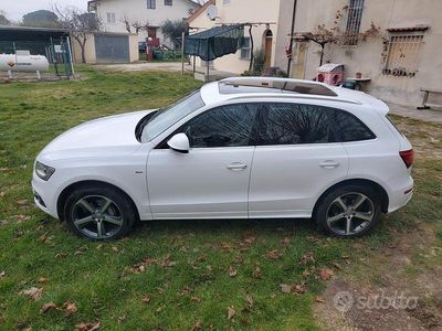Usata Audi Q5 S-Line 190 CV (139 kW) 2015 Bianco SUV