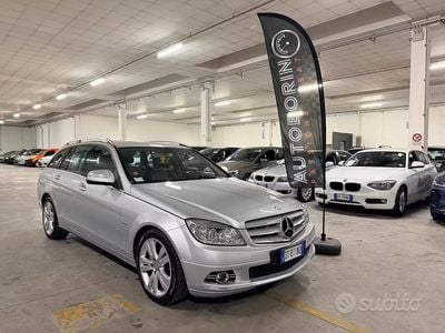Usata Mercedes C220 Avantgarde 170 CV (125 kW) 2008 Grigio Station wagon