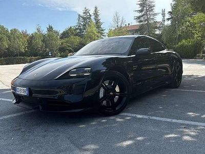 Usata Porsche Taycan 4S Performance Package 345 kW (470 CV) 2021 Nero Berlina