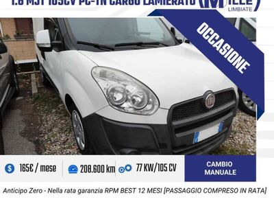 Usata Fiat Doblò 105 CV (77 kW) 2012 Bianco / pastello Monovolume