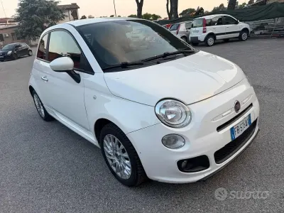 Usata Fiat 500 69 CV (50 kW) 2015 Bianco Utilitaria
