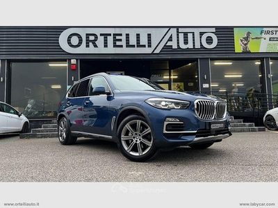Usata BMW X5 xLine 265 CV (194 kW) 2020 Blu SUV