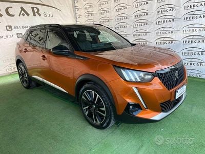Usata Peugeot 2008 GT-line 131 CV (96 kW) 2020 Arancione SUV