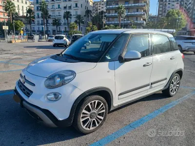 Usata Fiat 500L Cross 95 CV (69 kW) 2019 Bianco Monovolume