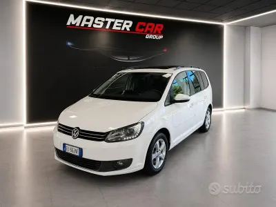 Usata VW Touran Highline 150 CV (110 kW) 2012 Bianco Monovolume