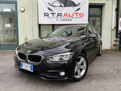 Begagnad BMW 316 Luxury Line 116 HK (85 kW) 2019 Svart Kombi