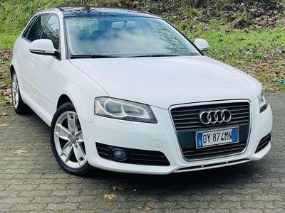Usata Audi A3 Ambition 125 CV (91 kW) 2009 Bianco Berlina