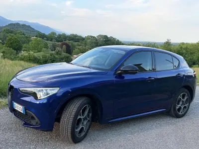 Usata Alfa Romeo Stelvio Business 190 CV (139 kW) 2020 Blu SUV