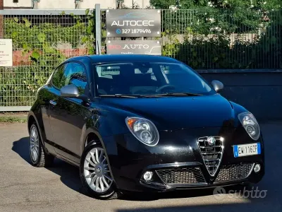Usata Alfa Romeo MiTo Distinctive 120 CV (88 kW) 2014 Nero Utilitaria