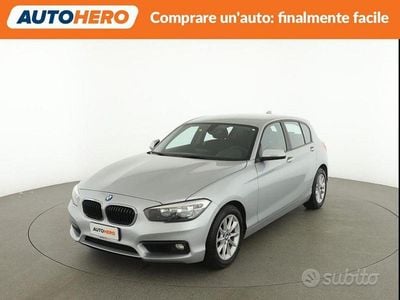 Usata BMW 118 Advantage 150 CV (110 kW) 2016 Grigio Utilitaria