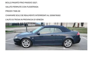 Usata Saab 9-3 Cabriolet Linear 150 CV (110 kW) 2005 Cabrio