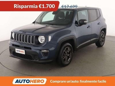 Usata Jeep Renegade Longitude 120 CV (88 kW) 2022 Blu/azzurro SUV