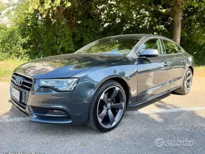 Usata Audi A5 S-Line 190 CV (139 kW) 2016 Grigio Coupé