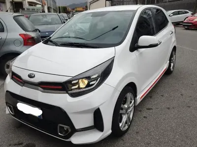 Usata Kia Picanto GT-Line 84 CV (61 kW) 2021 Bianco Utilitaria