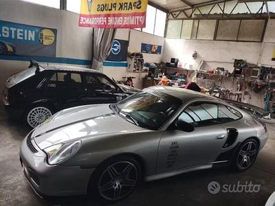 Usata Porsche 996 Turbo 450 CV (330 kW) 2001 Grigio Coupé