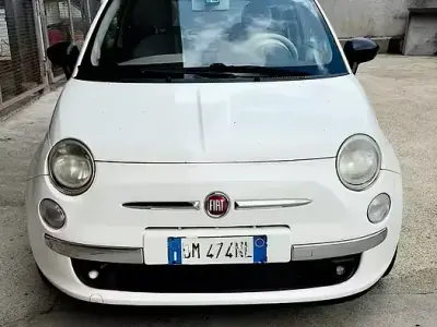 Usata Fiat 500 75 CV (55 kW) 2008 Bianco Berlina