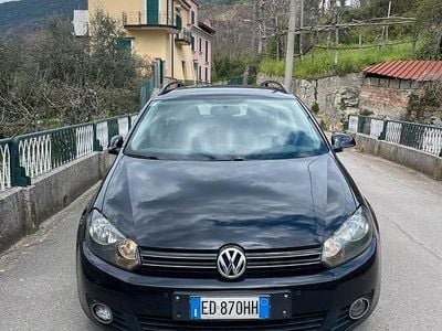 Usata VW Golf VI 105 CV (77 kW) 2010 Nero Utilitaria