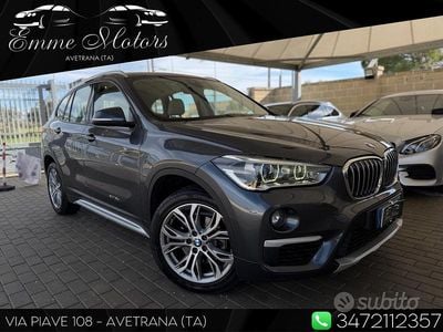 Usata BMW X1 xLine 150 CV (110 kW) 2016 Grigio SUV