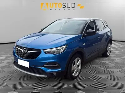 Käytetty Opel Grandland X Innovation 131 HP (96 kW) 2019 Sininen Katumaasturi