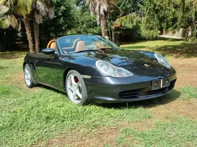 Gebraucht Porsche Boxster 260 PS (191 kW) 2003 Schwarz Cabrio
