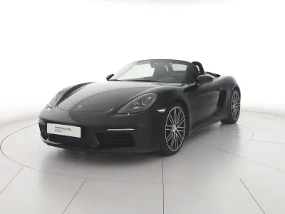 Usata Porsche 718 350 CV (257 kW) 2018 Nero jet metallizzato Cabrio