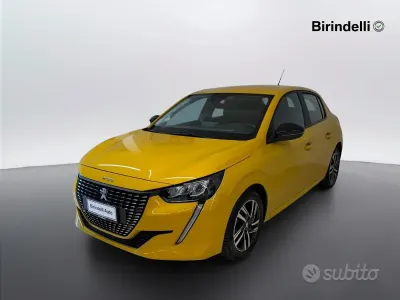 Usata Peugeot 208 75 CV (55 kW) 2023 Giallo Utilitaria