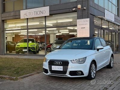 Usata Audi A1 90 CV (66 kW) 2014 Bianco Utilitaria