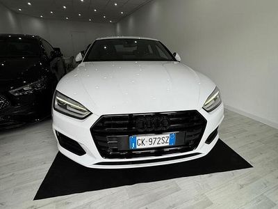 Usata Audi A5 Sport 190 CV (139 kW) 2017 Bianco Coupé