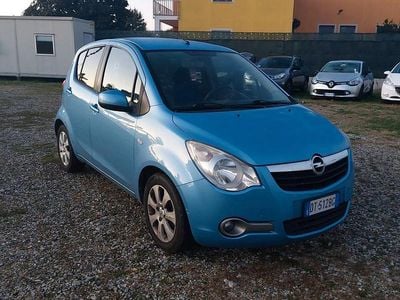 Usata Opel Agila Enjoy 86 CV (63 kW) 2009 Blu Utilitaria