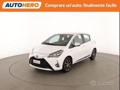 Second-hand Toyota Yaris Hybrid Active 101 CP (74 kW) 2018 Alb Berlinǎ