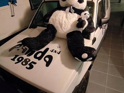 Usata Fiat Panda 4x4 48 CV (35 kW) 1985 Bianco Utilitaria