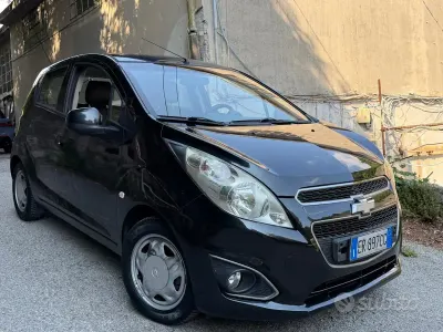 Usata Chevrolet Spark 68 CV (50 kW) 2013 Nero Utilitaria