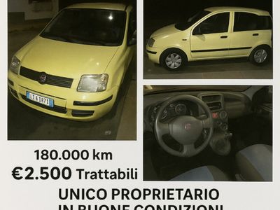Usata Fiat Panda 2008 Giallo Utilitaria