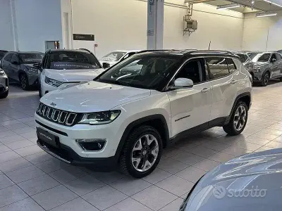 Usata Jeep Compass Limited 140 CV (102 kW) 2018 Bianco SUV